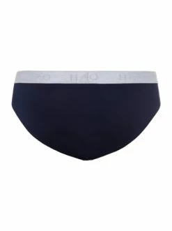 Wäsche Hanro 2er-Pack Slips Cotton Essentials In Light Melange / Blue Gentian Günstig Kaufen -hanro shop hanro 2er pack slips cotton essentials in light melange blue gentian 5