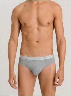 Wäsche Hanro 2er-Pack Slips Cotton Essentials In Light Melange / Blue Gentian Günstig Kaufen -hanro shop hanro 2er pack slips cotton essentials in light melange blue gentian 6