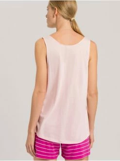 Große Größen Hanro Ärmelloser Pyjama Laura In Berry Stripe Günstig Kaufen -hanro shop hanro armelloser pyjama laura in berry stripe 3