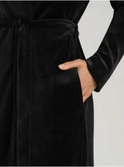 Wäsche Hanro Bademantel Favourites In Black Beauty Günstig Kaufen -hanro shop hanro bademantel favourites in black beauty 6