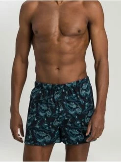 Wäsche Hanro Boxer Fancy Jersey In Floating Ocean Günstig Kaufen -hanro shop hanro boxer fancy jersey in floating ocean 2