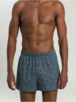 Wäsche Hanro Boxer Fancy Jersey In Navy Mosaic Günstig Kaufen -hanro shop hanro boxer fancy jersey in navy mosaic 2
