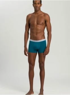 Wäsche Hanro Boxershorts Cotton Essentials In Deep Lagoon/coal Melange Günstig Kaufen -hanro shop hanro boxershorts cotton essentials in deep lagoon coal melange 10