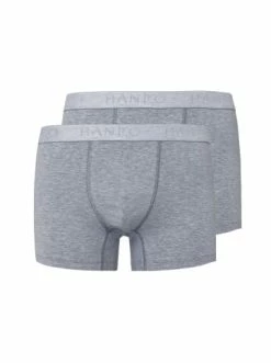 Wäsche Hanro Boxershorts Cotton Essentials In Grau Günstig Kaufen