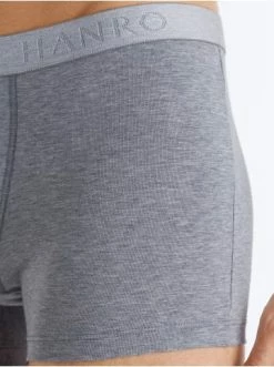 Wäsche Hanro Boxershorts Cotton Essentials In Grau Günstig Kaufen -hanro shop hanro boxershorts cotton essentials in grau 5