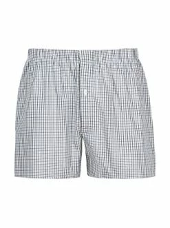 Wäsche Hanro Boxershorts Fancy Woven In Grau Günstig Kaufen