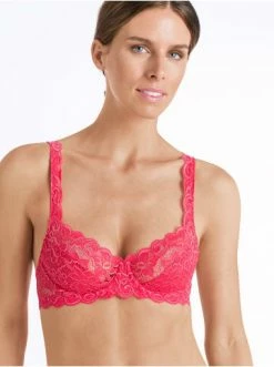 Große Größen Hanro Bügel BH Moments In Geranium Günstig Kaufen -hanro shop hanro bugel bh moments in geranium 2