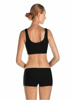 Wäsche Hanro Bustier Touch Feeling In Black Günstig Kaufen -hanro shop hanro bustier touch feeling in black 3