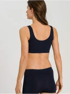 Wäsche Hanro Bustier Touch Feeling In Deep Navy Günstig Kaufen -hanro shop hanro bustier touch feeling in deep navy 3