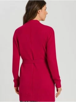 Große Größen Hanro Cardigan Knits In Pink Mimosa Günstig Kaufen -hanro shop hanro cardigan knits in pink mimosa 3