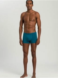 Wäsche Hanro Hose Cotton Essentials In Deep Lagoon/coal Melange Günstig Kaufen -hanro shop hanro hose cotton essentials in deep lagoon coal melange 10