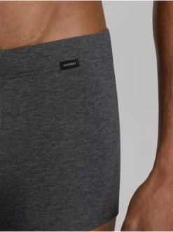 Wäsche Hanro Hose Cotton Essentials In Deep Lagoon/coal Melange Günstig Kaufen -hanro shop hanro hose cotton essentials in deep lagoon coal melange 13