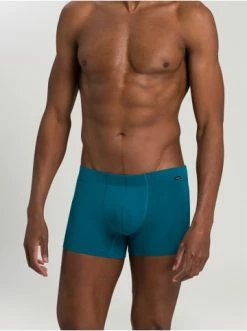 Wäsche Hanro Hose Cotton Essentials In Deep Lagoon/coal Melange Günstig Kaufen -hanro shop hanro hose cotton essentials in deep lagoon coal melange 6