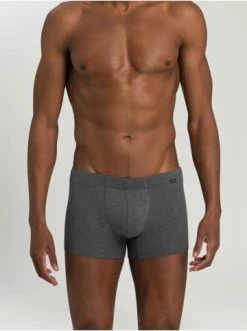 Wäsche Hanro Hose Cotton Essentials In Deep Lagoon/coal Melange Günstig Kaufen -hanro shop hanro hose cotton essentials in deep lagoon coal melange 7