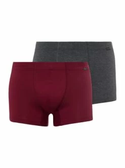 Wäsche Hanro Hose Cotton Essentials In Ruby/coal Melange Günstig Kaufen