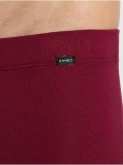 Wäsche Hanro Hose Cotton Essentials In Ruby/coal Melange Günstig Kaufen -hanro shop hanro hose cotton essentials in ruby coal melange 5