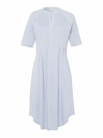 Große Größen Hanro Kurzarm Nachthemd Cotton Deluxe 100cm In Blue Glow Günstig Kaufen 3 Große Größen Hanro Kurzarm Nachthemd Cotton Deluxe 100cm In Blue Glow Günstig Kaufen