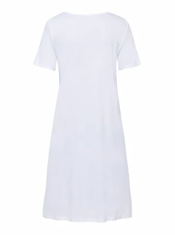 Große Größen Hanro Kurzarm Nachthemd Moments 100cm In Weiß Günstig Kaufen 4 Große Größen Hanro Kurzarm Nachthemd Moments 100cm In Weiß Günstig Kaufen - Image 2