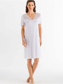 Große Größen Hanro Kurzarm Nachthemd Moments 100cm In Weiß Günstig Kaufen 10 Große Größen Hanro Kurzarm Nachthemd Moments 100cm In Weiß Günstig Kaufen -hanro shop hanro kurzarm nachthemd moments 100cm in weiss 3