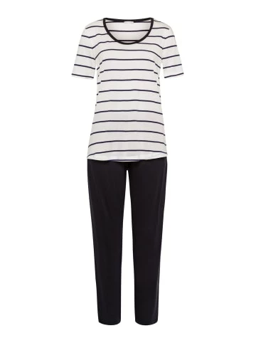 Große Größen Hanro Kurzarm Pyjama Laura In Cheerful Stripe Günstig Kaufen 3 Große Größen Hanro Kurzarm Pyjama Laura In Cheerful Stripe Günstig Kaufen