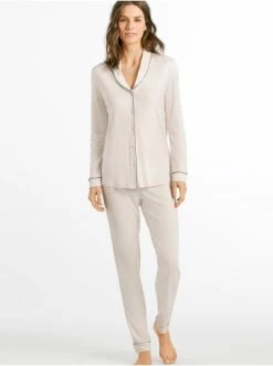 Große Größen Hanro Langarm Pyjama Natural Comfort In Almond Günstig Kaufen 10 Große Größen Hanro Langarm Pyjama Natural Comfort In Almond Günstig Kaufen -hanro shop hanro langarm pyjama natural comfort in almond 2