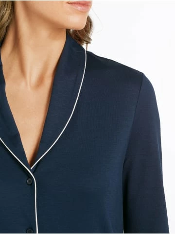 Große Größen Hanro Langarm Pyjama Natural Comfort In Dunkelblau Günstig Kaufen 7 Große Größen Hanro Langarm Pyjama Natural Comfort In Dunkelblau Günstig Kaufen - Image 5