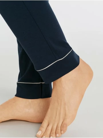 Große Größen Hanro Langarm Pyjama Natural Comfort In Dunkelblau Günstig Kaufen 8 Große Größen Hanro Langarm Pyjama Natural Comfort In Dunkelblau Günstig Kaufen - Image 6