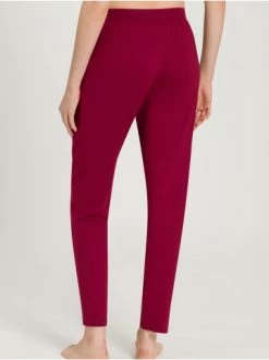 Große Größen Hanro Lange Schlafhose Sleep & Lounge In Burgund Günstig Kaufen -hanro shop hanro lange schlafhose sleep and lounge in burgund 3