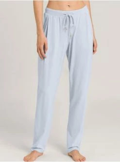 Große Größen Hanro Lange Schlafhose Sleep & Lounge In Cloud Blue Günstig Kaufen -hanro shop hanro lange schlafhose sleep and lounge in cloud blue 2