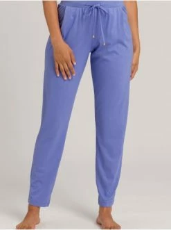 Große Größen Hanro Lange Schlafhose Sleep & Lounge In Gemstone Blue Günstig Kaufen -hanro shop hanro lange schlafhose sleep and lounge in gemstone blue 2