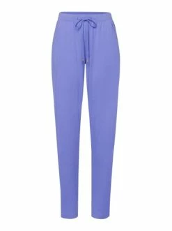 Große Größen Hanro Lange Schlafhose Sleep & Lounge In Gemstone Blue Günstig Kaufen