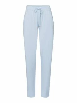 Große Größen Hanro Lange Schlafhose Sleep & Lounge In Misty Blue Günstig Kaufen