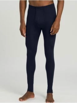 Funktionswäsche Hanro Lange Unterhose Woolen Silk In Dunkelblau Günstig Kaufen -hanro shop hanro lange unterhose woolen silk in dunkelblau 3