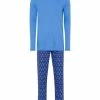 Wäsche Hanro Langer Pyjama Night & Day In Modern Ornament Reverse Günstig Kaufen -hanro shop hanro langer pyjama night and day in modern ornament reverse