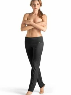 Hosen Hanro Longpants Yoga In Schwarz Günstig Kaufen -hanro shop hanro longpants yoga in schwarz 2