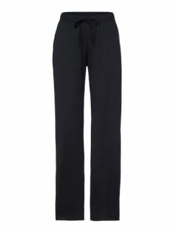 Hosen Hanro Loungehose Cotton Deluxe In Schwarz Günstig Kaufen