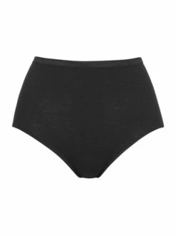 Große Größen Hanro Maxi Slip Woolen Silk In Schwarz Günstig Kaufen