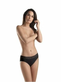 Große Größen Hanro Midi Slip Moments In Schwarz Günstig Kaufen -hanro shop hanro midi slip moments in schwarz 2