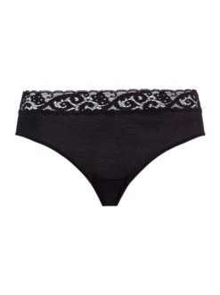 Große Größen Hanro Midi Slip Moments In Schwarz Günstig Kaufen