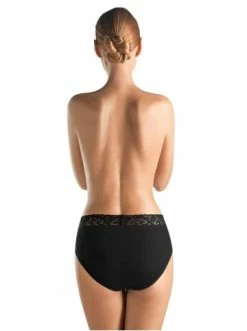 Große Größen Hanro Midi Slip Moments In Schwarz Günstig Kaufen -hanro shop hanro midi slip moments in schwarz 3