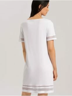 Große Größen Hanro Nachthemd Delia In Weiß Günstig Kaufen -hanro shop hanro nachthemd delia in weiss 3