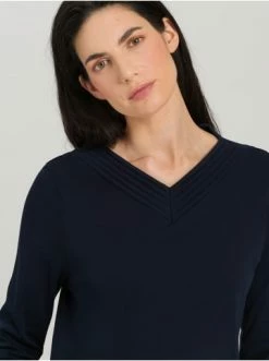 Große Größen Hanro Nachthemd Dion 100cm In Dunkelblau Günstig Kaufen -hanro shop hanro nachthemd dion 100cm in dunkelblau 5