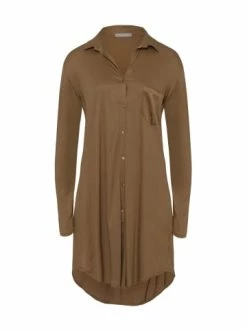 Große Größen Hanro Nachthemd Grand Central In Walnut Günstig Kaufen