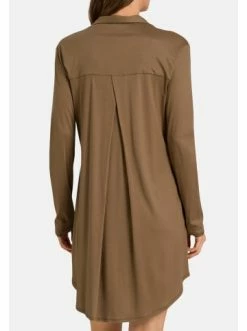 Große Größen Hanro Nachthemd Grand Central In Walnut Günstig Kaufen -hanro shop hanro nachthemd grand central in walnut 9