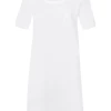 Große Größen Hanro Nachthemd Kurzarm Cotton Deluxe In Weiß Günstig Kaufen -hanro shop hanro nachthemd kurzarm cotton deluxe in weiss