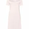 Große Größen Hanro Nachthemd Kurzarm Moments In Crystal Pink Günstig Kaufen