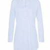 Große Größen Hanro Nachthemd Langarm Cotton Deluxe In Blue Glow Günstig Kaufen -hanro shop hanro nachthemd langarm cotton deluxe in blue glow