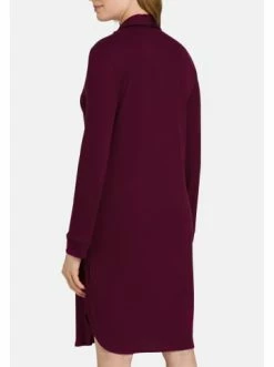 Große Größen Hanro Nachthemd Langarm Natural Comfort In Plum Günstig Kaufen -hanro shop hanro nachthemd langarm natural comfort in plum 3
