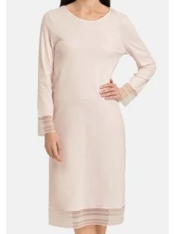 Große Größen Hanro Nachthemd Langarm Sina In Morning Glow Günstig Kaufen -hanro shop hanro nachthemd langarm sina in morning glow 2