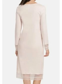 Große Größen Hanro Nachthemd Langarm Sina In Morning Glow Günstig Kaufen -hanro shop hanro nachthemd langarm sina in morning glow 3